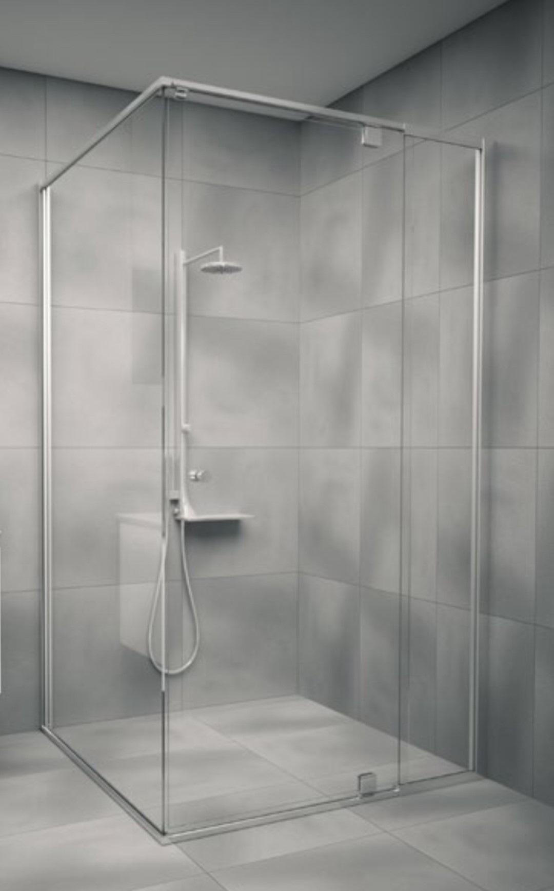 Custom Semi Frameless Shower Screens - Showers and More